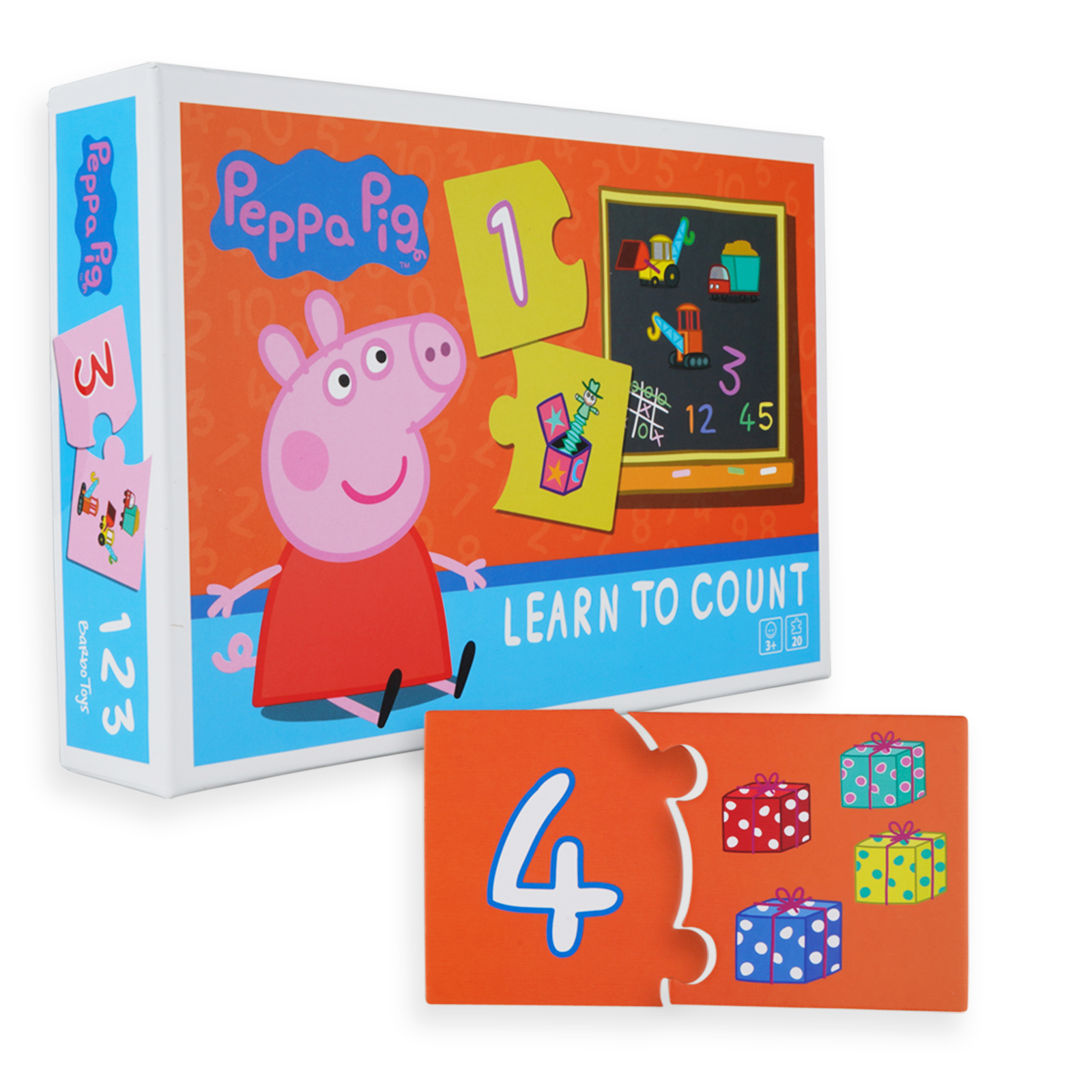 Count with 2024 peppa pig toy