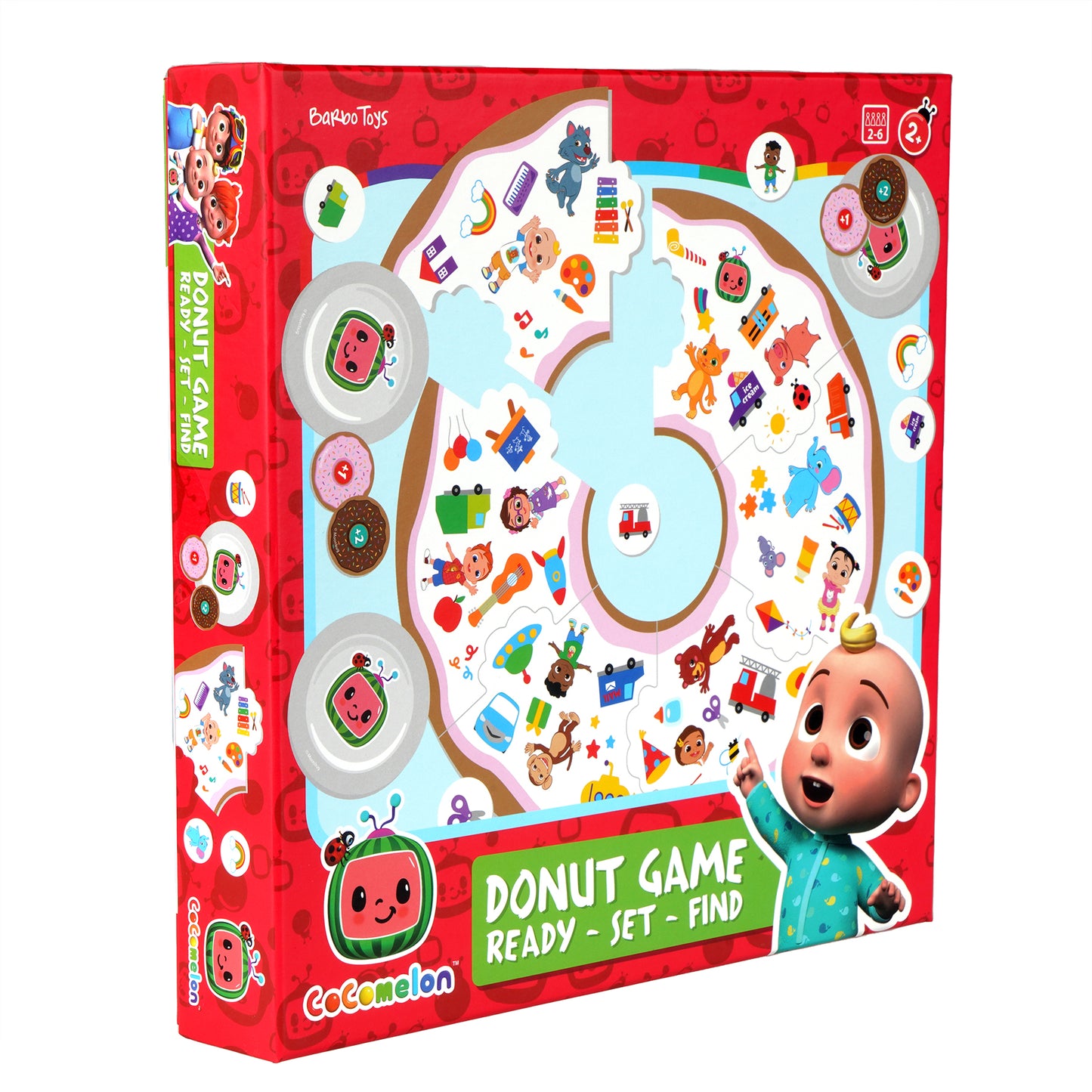 Cocomelon - Donut Game - Ready - Set - Find Boardgame